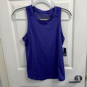Purple/blue workout tank top size small